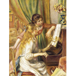 Young Girls at the Piano by Pierre Auguste Renoir