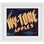 "Hy Tone Apples" Advertising Poster