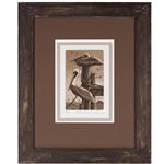 framed artwork "Brown Pelicans" by Kathleen Cantin