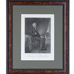 Etching of Andrew Jackson by Alonzo Chappel