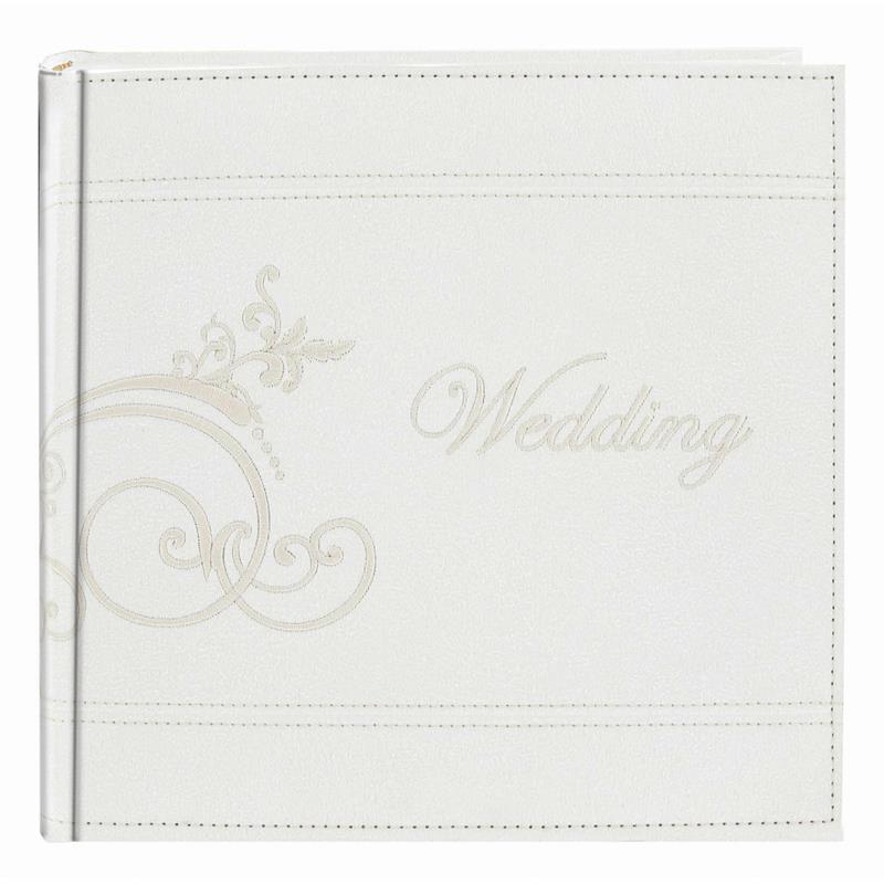 Pioneer 4x6 Embroidered Wedding Photo Album style DA-200EMPW  at Frame It Waban Gallery