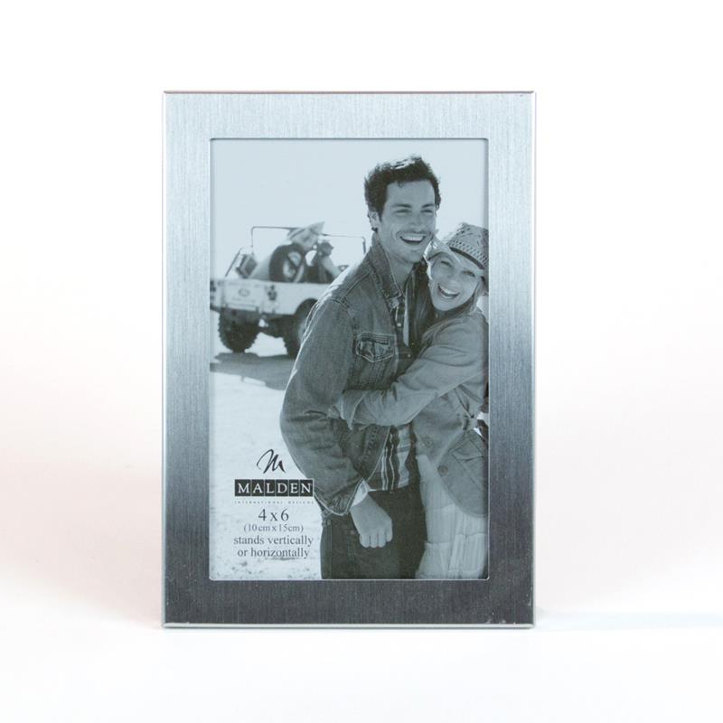 Malden 4x6 silverplate photo frame - 269-46