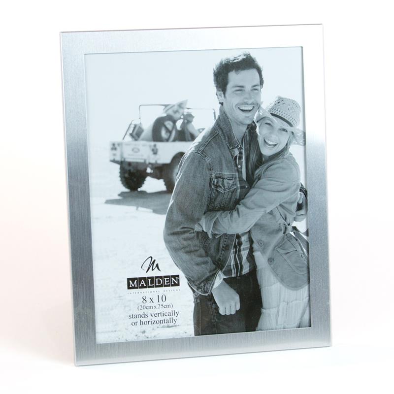 Malden 8x10 silverplate photo frame - 269-80