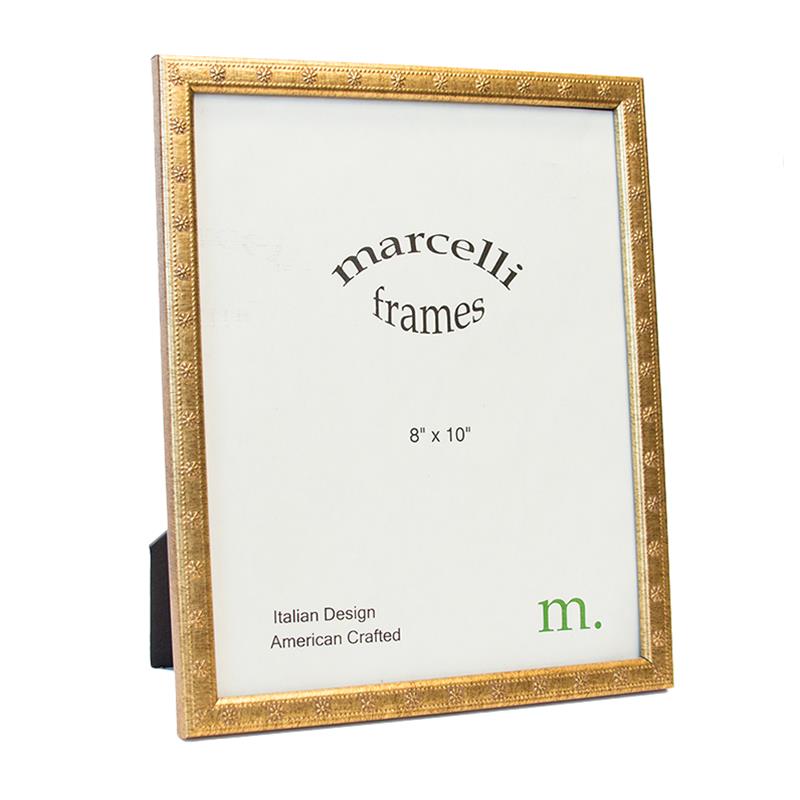 Marcelli Gold 8x10 Ready Made Wood Frame - style 100780 | Frame It Waban Gallery