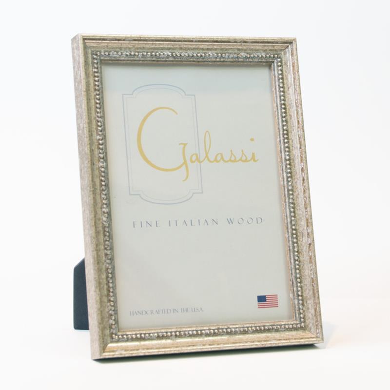 F.G. Galassi 4x6 antique silver ready made frame - style 27246 | Frame It Waban Gallery 