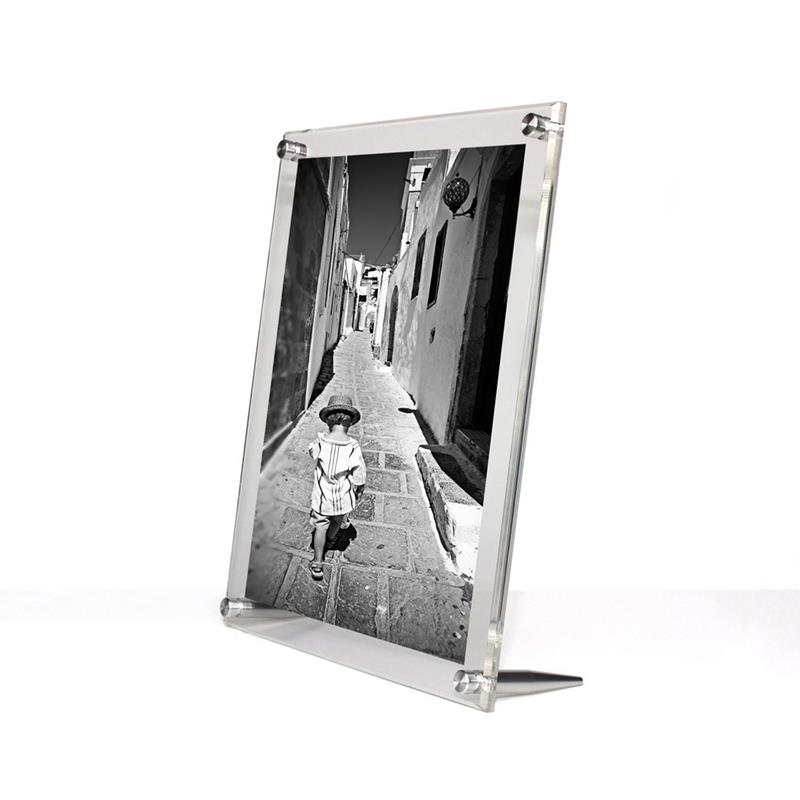 Wexel Art 7&#34;x9&#34; Tabletop Picture Frame with Silver Stands - style TBL0709S