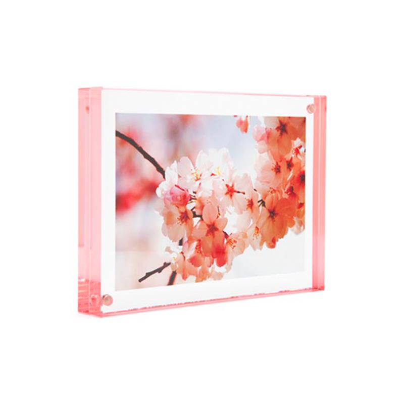 Canetti LC504R 4"x6" Pastel Edge Magnet Frame - Rose