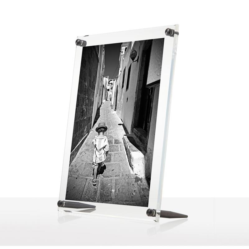 Wexel Art 7&#34;x9&#34; Tabletop Picture Frame with Graphite Stands - style TBL0709C