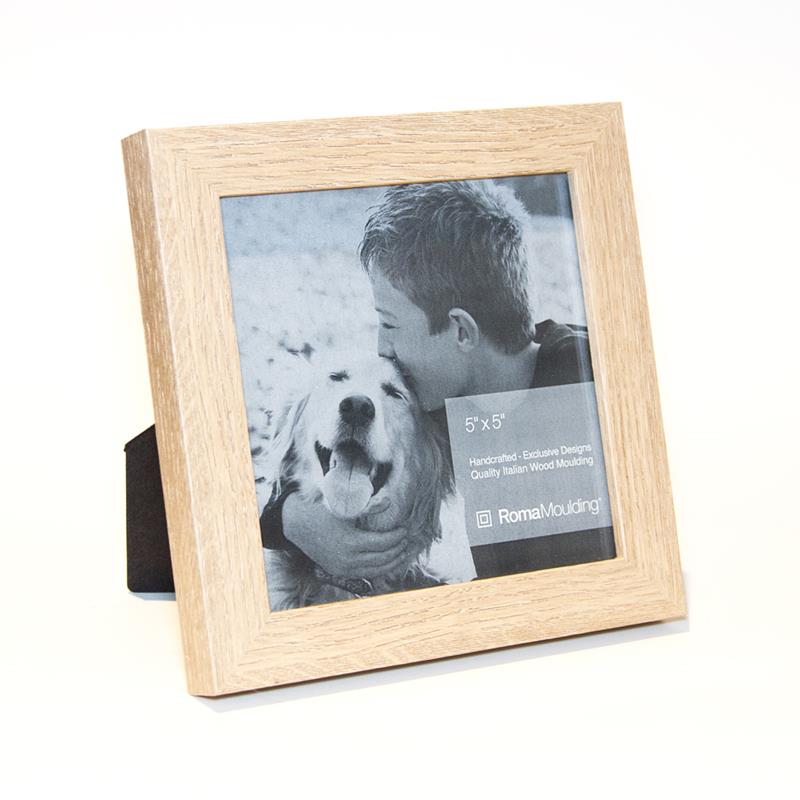 Roma 5x5 Arber natural Ready made picture frame - style 2020083