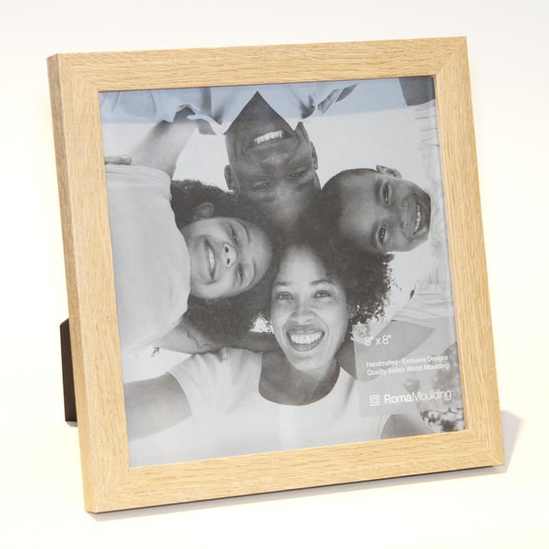 Roma 8x8 Arber natural Ready made picture frame - style 2020083