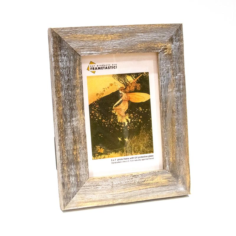 Frametastic 5x7 Gilded Strands wood photo frame - ECO1-GS-57