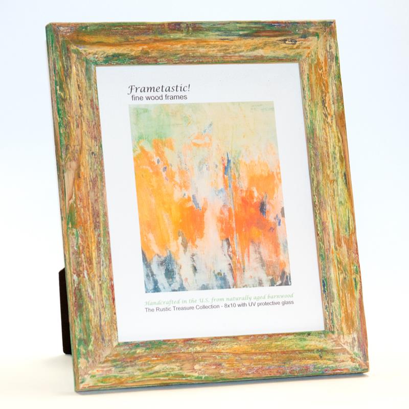 Frametastic 8x10 Modern Fresco Bright wood photo frame - ECO1-MFB-80