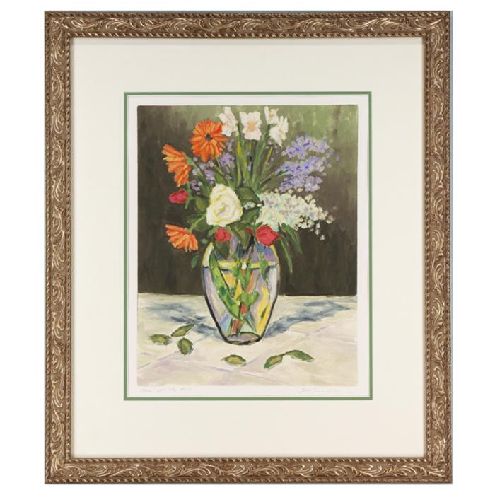 framed artwork Still Life with Flowers