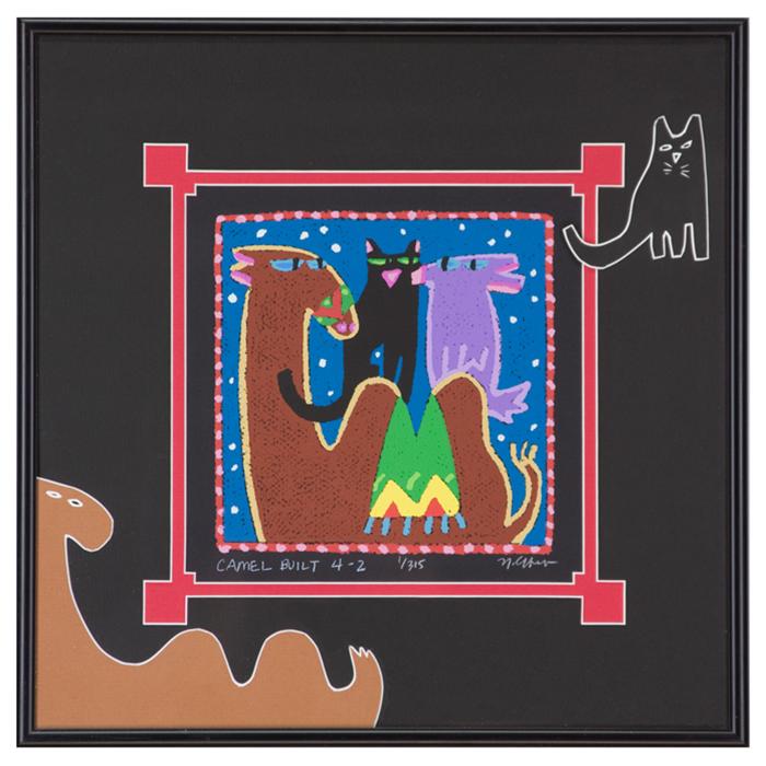 framed artwork Camel Built 4-2 (1/315) by Nancy Coffelt