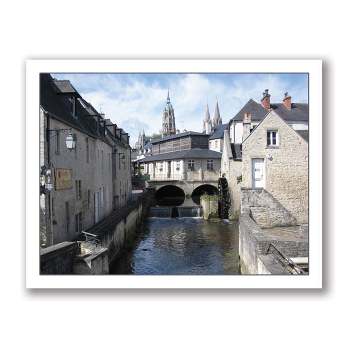 Photo Greeting Card Of Normandy France by Jerry Cohen