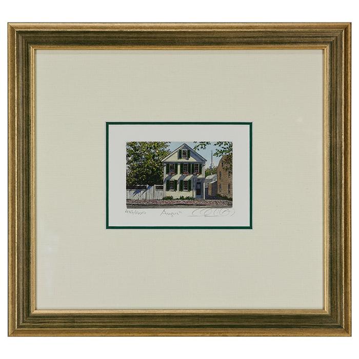 framed artwork"August" by Caroll Collette