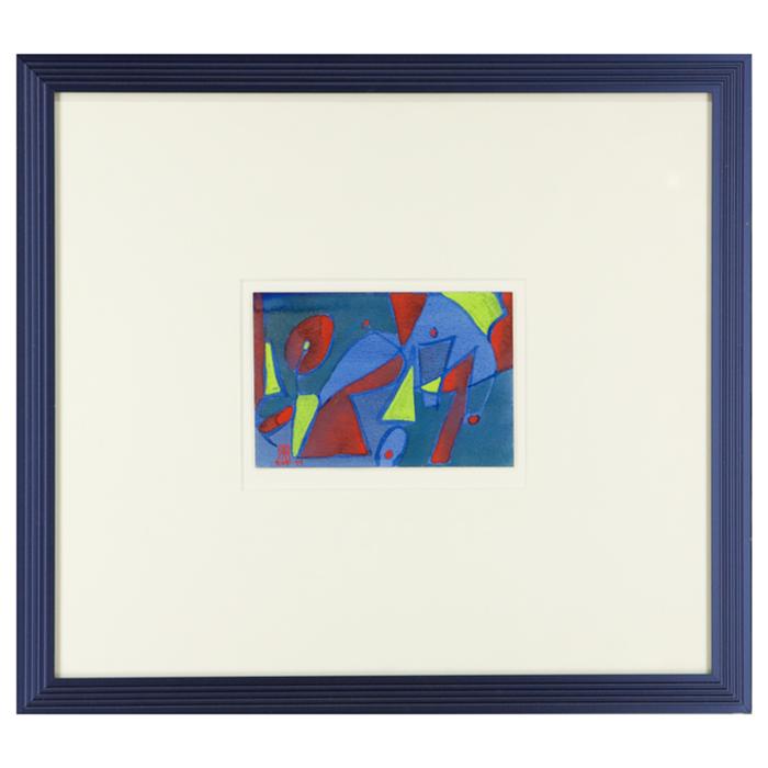 framed artwork Abstract art by EHF