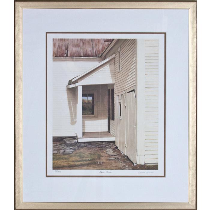 framed artwork Farm House by Edward Gordon