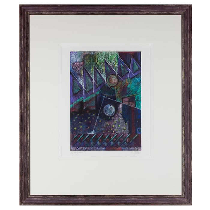 framed artwork "Windscreen I" by H. Jeldon