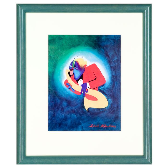 framed artwork of Musician by Latrell Dubose