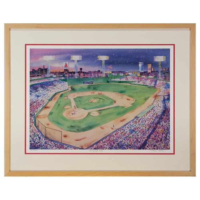 framed artwork Fenway Park by Thomas Rebek