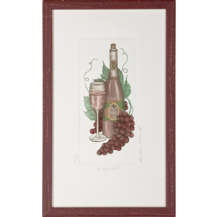 framed Artwork Zinfandel by barbie tidwell