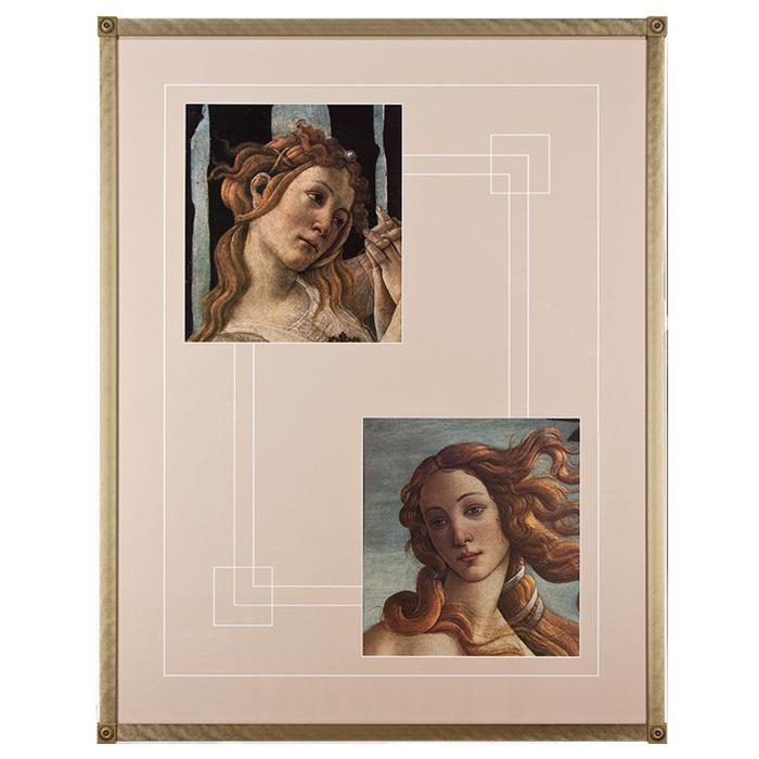 framed artwork of Venus